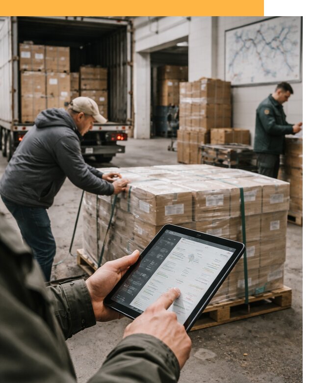 Международные перевозки через третьи страны от 12853 руб