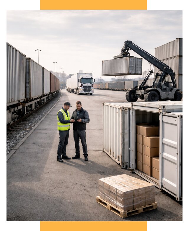 Международные мультимодальные перевозки от 48200 р. | СетСервис-Лкн