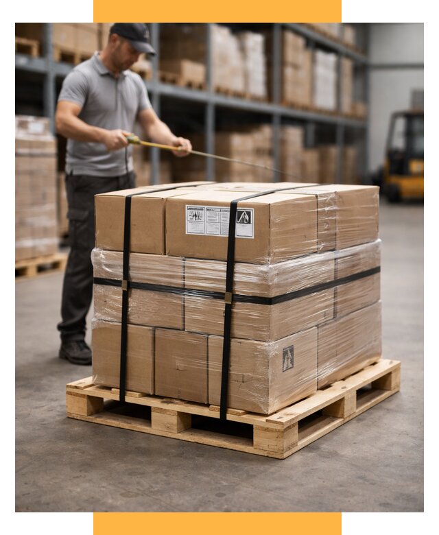 Упаковка и паллетирование грузов от 3749 р. | СетСервис-Лкн