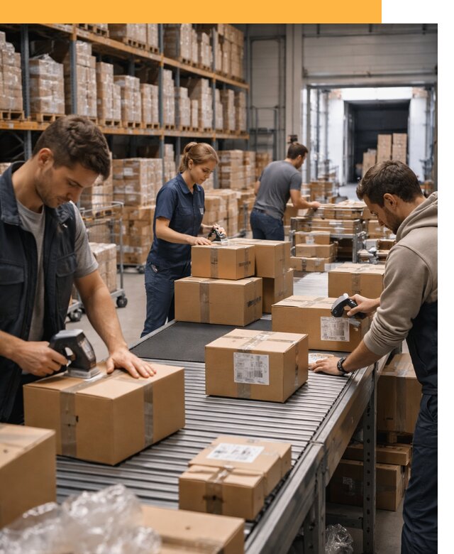 Доставка товаров для маркетплейсов от двери до склада от 8033