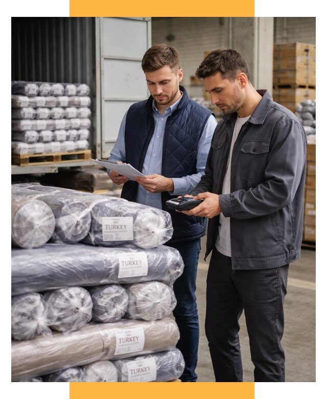 Доставка текстиля из Турции от 48200 р. под ключ, СетСервис-Лкн