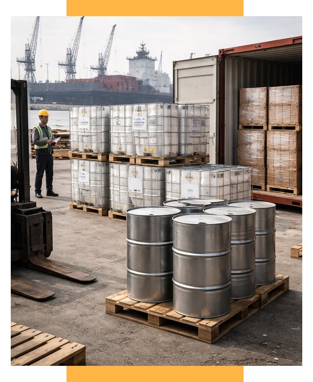 Доставка химического сырья из Индии от 267775 р. | СетСервис-Лкн