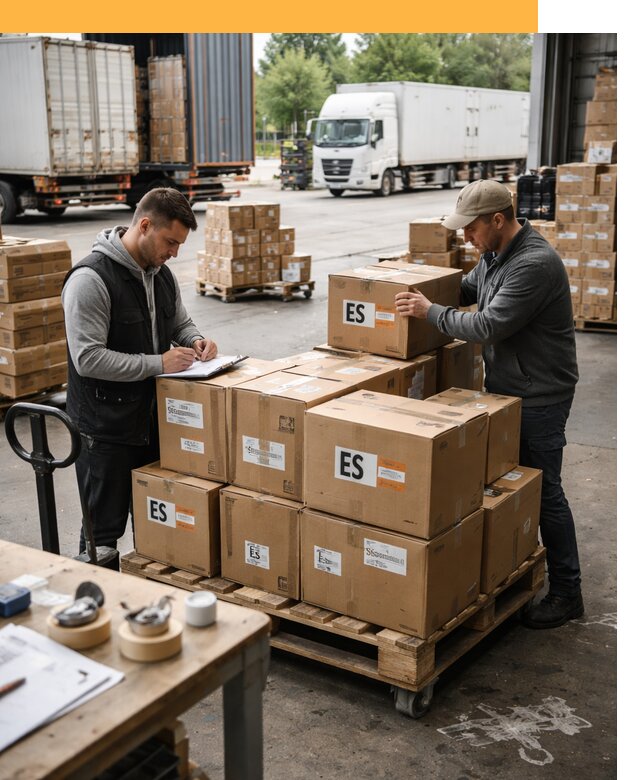 Доставка грузов в Испанию автотранспортом от 37489 руб