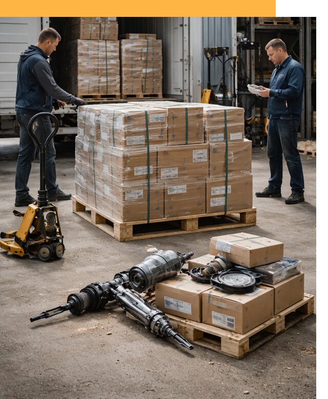 Международная перевозка автозапчастей по миру от 4820 руб