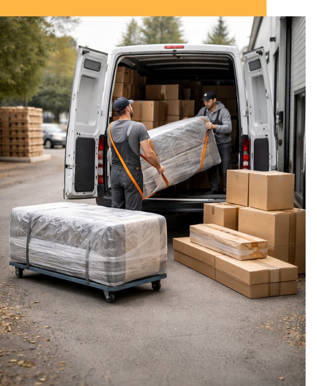 Перевозка мебели по России и за рубеж с таможней от 8033