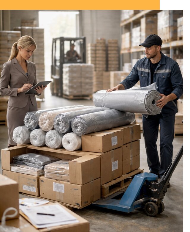 Перевозка текстиля по миру от 16067 руб. с таможней и страхованием