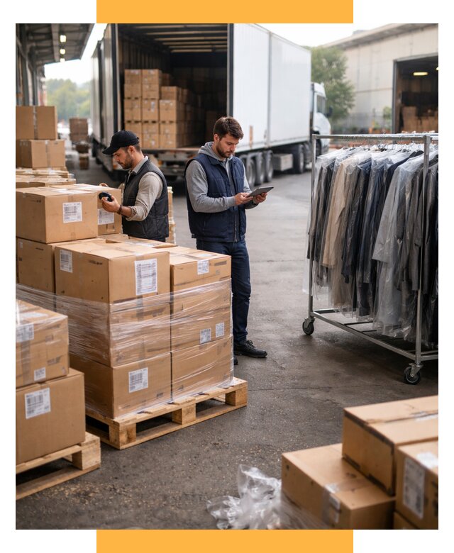 Перевозка и доставка одежды из Китая от 8033 р., СетСервис-Лкн