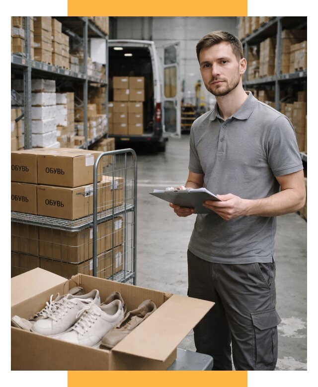 Доставка обуви из Китая и Турции от 4820 р. СетСервис-Лкн