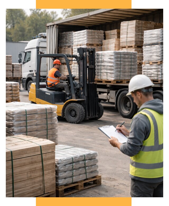 Перевозка строительных материалов от 5891 р. | СетСервис-Лкн