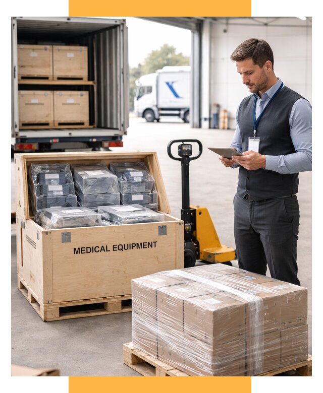 Перевозка медицинского оборудования от 16067 р. в СетСервис-Лкн