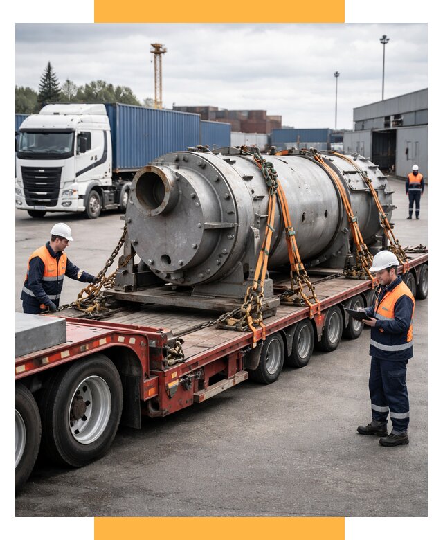 Перевозка тяжеловесных грузов под ключ от 160665 р. | СетСервис-Лкн