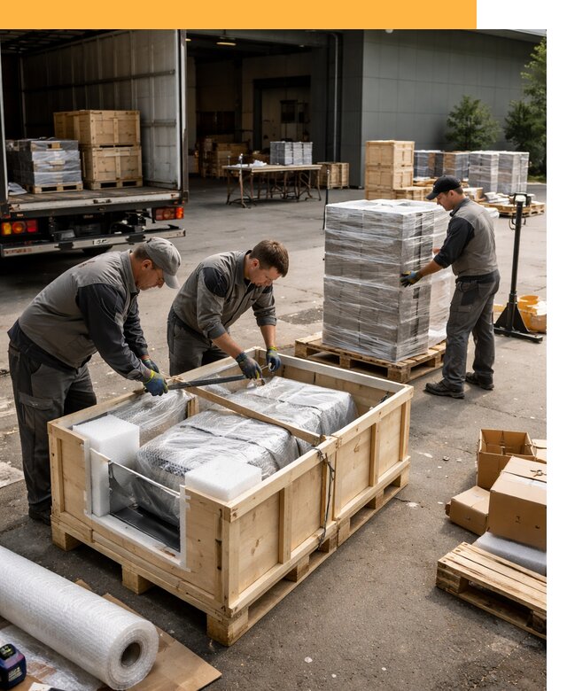 Перевозка выставочных грузов по миру от 26778 руб за м2 с таможней