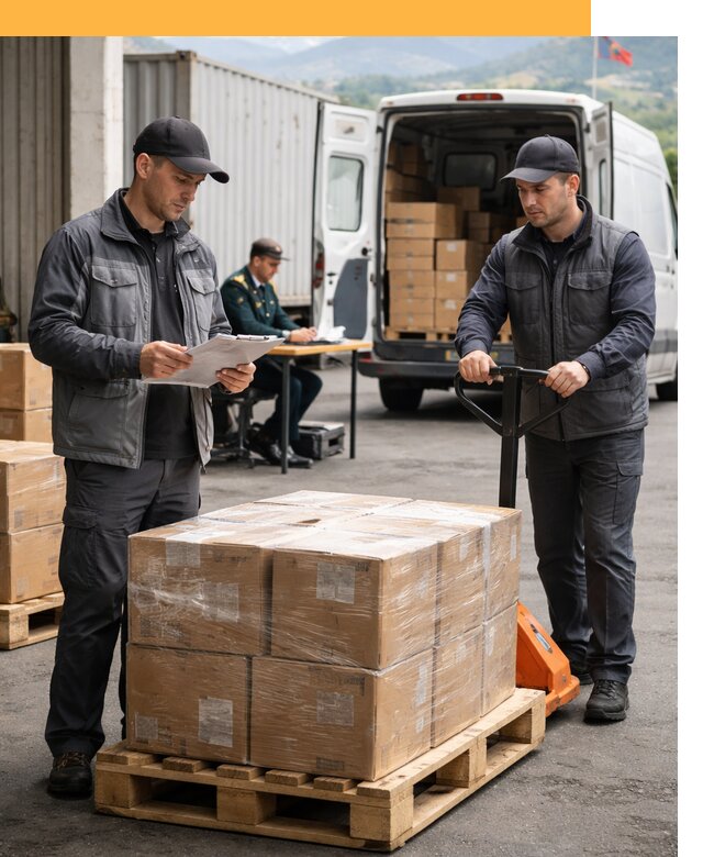 Доставка грузов через Армению, быстрая таможенная очистка от 26778