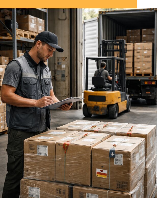 Реэкспорт товаров с таможенным оформлением и доставкой от 12853