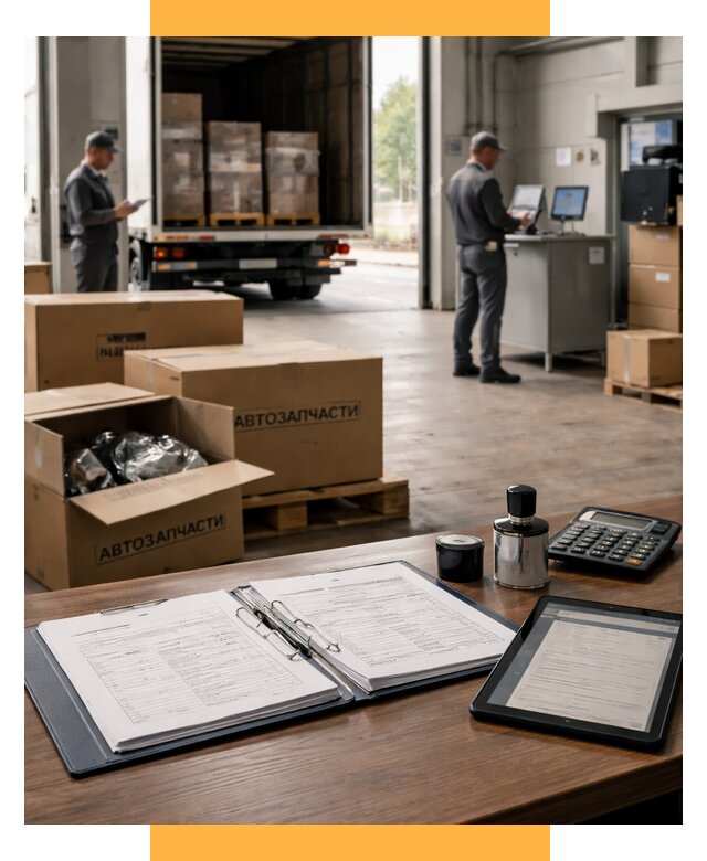 Таможенное оформление автозапчастей под ключ от 9104 р., СетСервис-Лкн