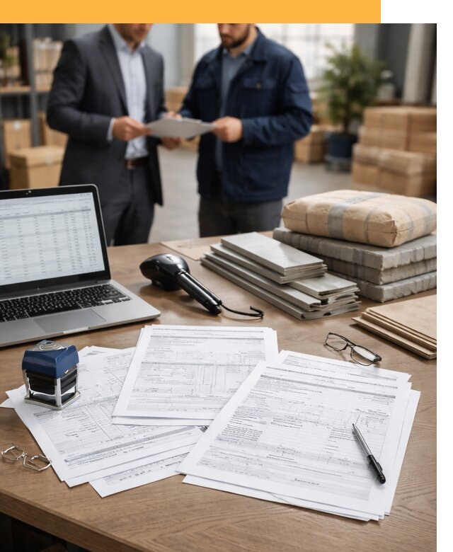 Таможенное оформление строительных материалов от 9104 руб.