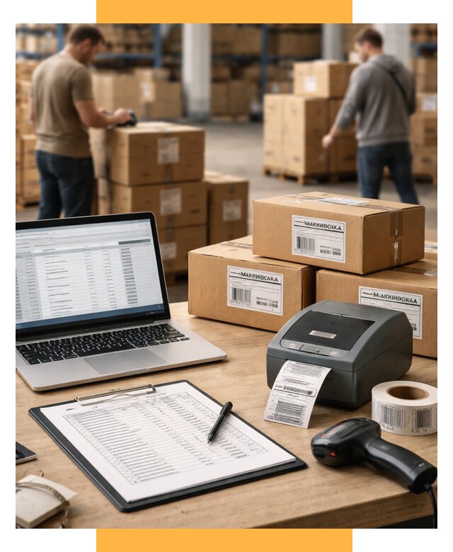 Маркировка импортных товаров от 4820 р. под ключ, СетСервис-Лкн